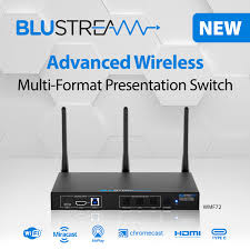 Wireless casting to a meeting room display